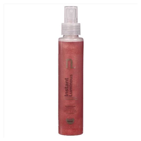 BRUMA FIXADORA INSTANT LUMINOUS ROSE 120ML NINA MAKEUP