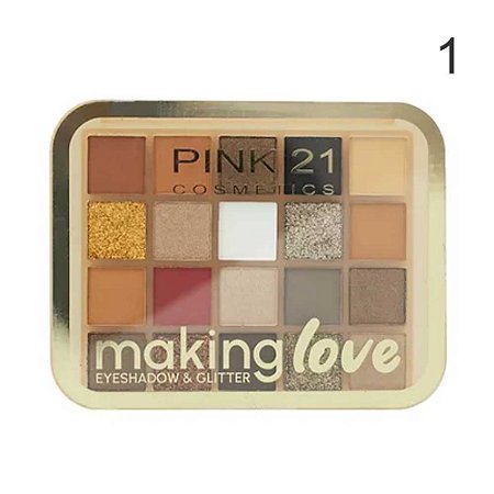 PALETA DE SOMBRAS MAKING LOVE PINK 21
