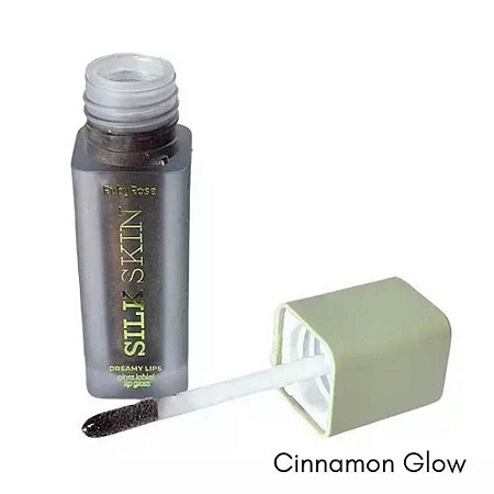GLOSS LABIAL SILK SKIN DREAMY LIPS CINNAMON GLOW HB-F7200-3 RUBY ROSE