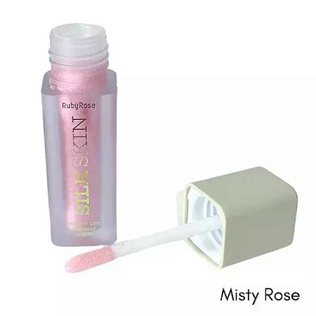 GLOSS LABIAL SILK SKIN DREAMY LIPS MISTY ROSE HB-F7200-1 RUBY ROSE