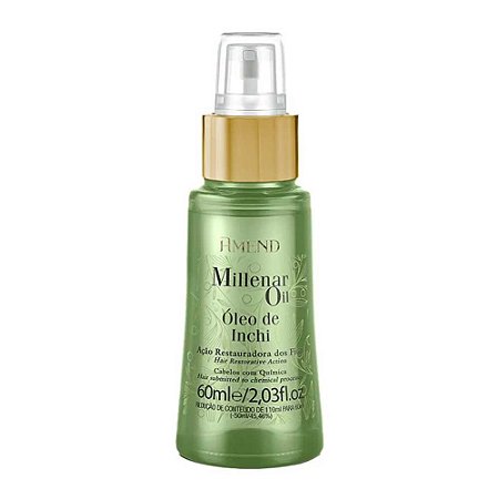 ÓLEO DE INCHI MILLENAR OIL 60ML 1338 AMEND