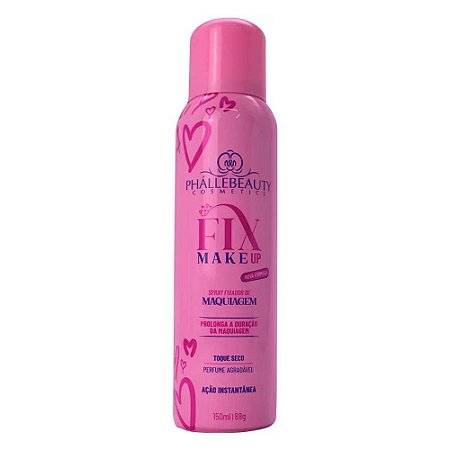 FIXADOR DE MAQUIAGEM FIX MAKE UP 150ML PHÁLLEBEAUTY