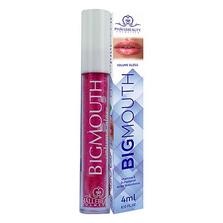 GLOSS VOLUME BIG MOUTH PINK GLOW PH0858 PHÁLLEBEAUTY