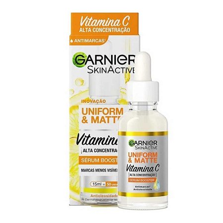 SÉRUM BOOSTER FACIAL VITAMINA C 15ML GARNIER