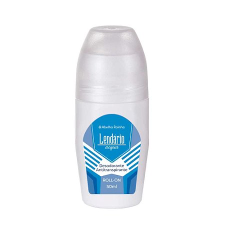 DESODORANTE ROLL-ON LENDÁRIO ACQUA 50ML ABELHA RAINHA