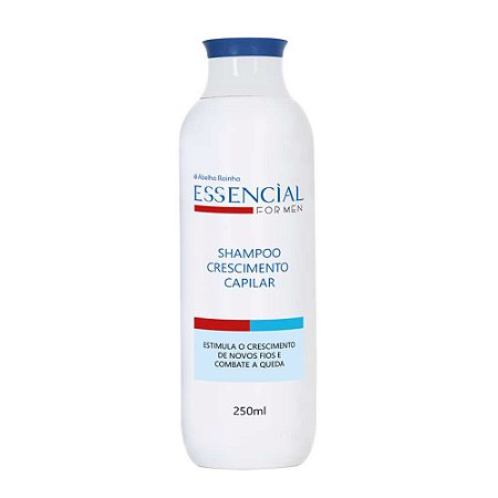SHAMPOO CRESCIMENTO ESSENCIAL FOR MEN 250ML ABELHA RAINHA