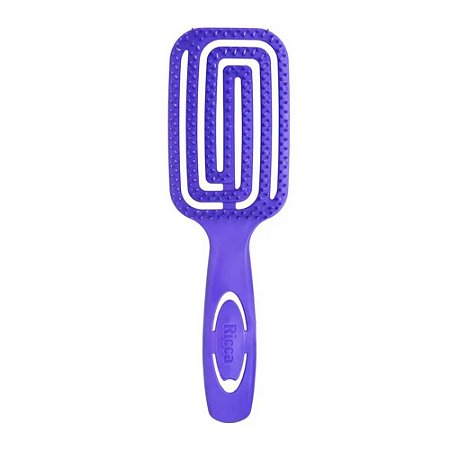 ESCOVA DE CABELO FLEX WET & DRY ROXA 813 RICCA