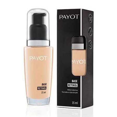 BASE RETINOL MÉDIA COBERTURA COR 25 35ML PAYOT