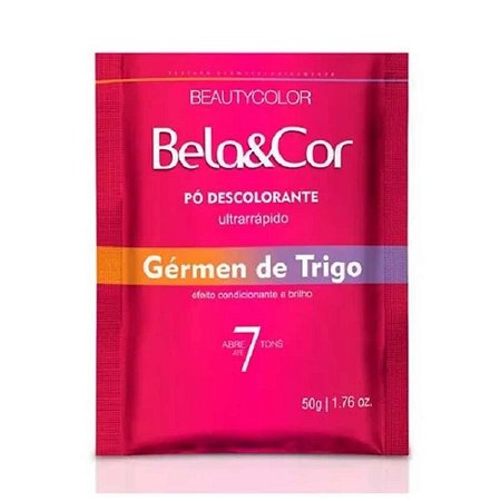PÓ DESCOLORANTE ULTRARRÁPIDO GÉRMEN DE TRIGO 50G BEAUTY COLOR