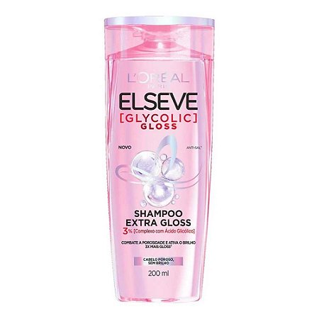 SHAMPOO GLYCOLIC GLOSS 200ML ELSEVE L'ORÉAL