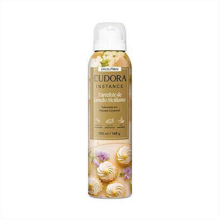 MOUSSE DE BANHO TARTELETE DE LIMÃO SICILIANO 150ML EUDORA