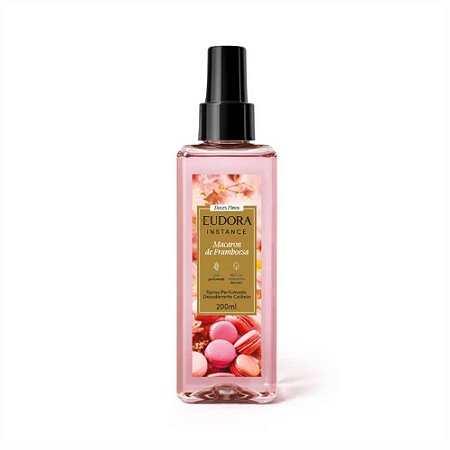 INSTANCE SPRAY CORPORAL MACARON DE FRAMBOESA 200ML EUDORA