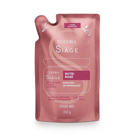 SIÀGE REFIL MÁSCARA DE REPARAÇÃO NUTRI ROSÉ 250G EUDORA