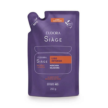 SIÀGE REFIL MÁSCARA LISO INTENSO 250G EUDORA