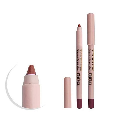 LÁPIS LABIAL PRINCÍPIO NINA MAKEUP