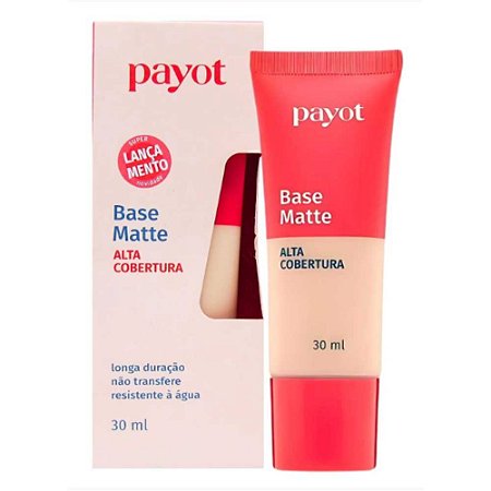 BASE MATTE ALTA COBERTURA COR 1 30ML PAYOT