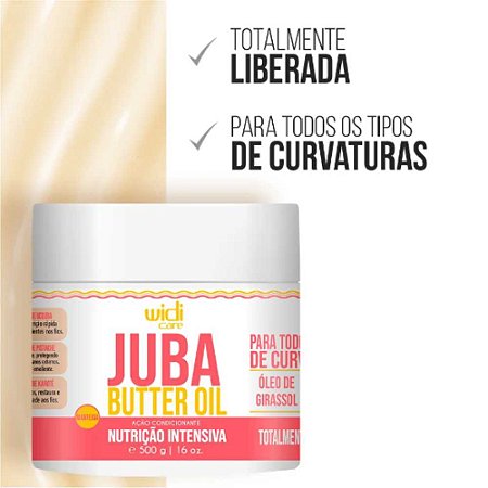 BUTTER OIL JUBA NUTRIÇÃO INTENSIVA 500G 2883 WIDI CARE