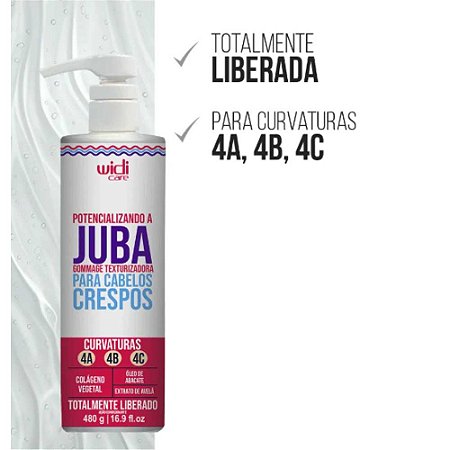 GOMMAGE TEXTURIZADORA POTENCIALIZANDO A JUBA 480G 2449 WIDI CARE