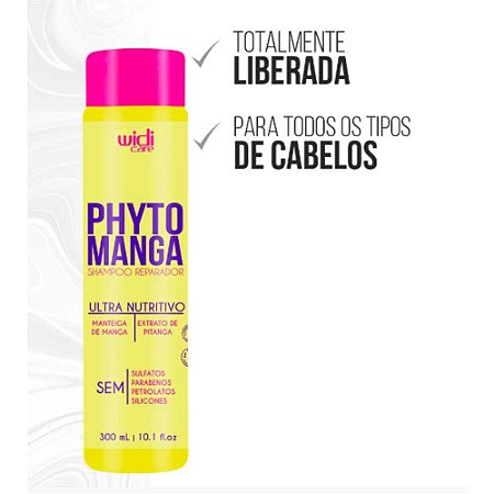 SHAMPOO REPARADOR ULTRA NUTRITIVO PHYTO MANGA 300ML 0322 WIDI CARE