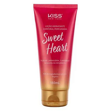LOÇÃO CORPORAL SWEET HEART 180ML KISS NEW YORK