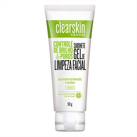 SABONETE GEL DE LIMPEZA FACIAL CLEARSKIN 50G AVON