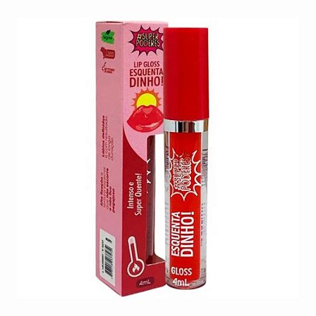 LIP GLOSS ESQUENTADINHO MGSP01 SUPER PODERES