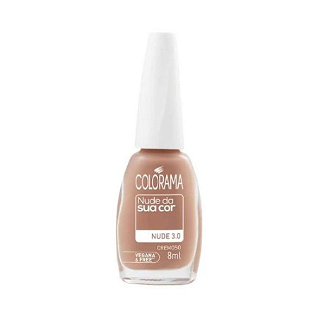 ESMALTE CREMOSO NUDE DA SUA COR NUDE 3.0 COLORAMA
