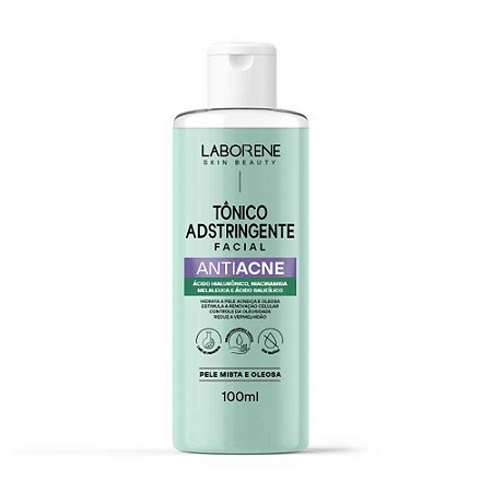 TÔNICO ADSTRINGENTE ANTIACNE 100ML LABORENE