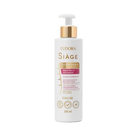 SIÀGE DERMOHAIR CONDICIONADOR RESISTÊNCIA ANTIQUEDA 280ML EUDORA