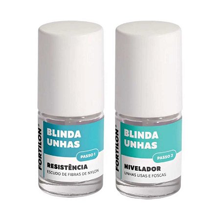 KIT 2X1 BLINDA UNHAS 7ML FORTILON