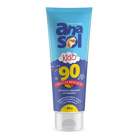 PROTETOR SOLAR KIDS FPS 90 100G ANASOL