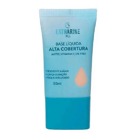BASE LÍQUIDA ALTA COBERTURA 2022-3 30ML CATHARINE HILL