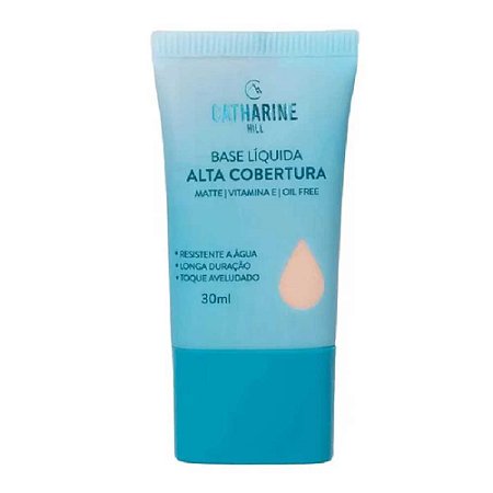 BASE LÍQUIDA ALTA COBERTURA 2022-2 30ML CATHARINE HILL
