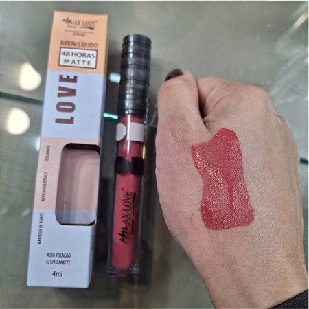 BATOM LÍQUIDO 48H MATTE COR 280 4ML MAX LOVE