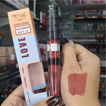 BATOM LÍQUIDO 48H MATTE COR 281 4ML MAX LOVE