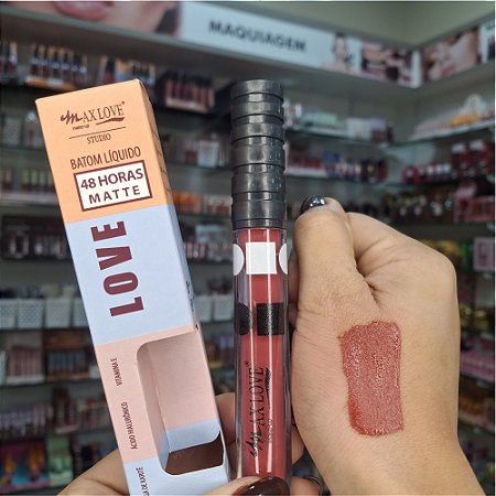 BATOM LÍQUIDO 48H MATTE COR 282 4ML MAX LOVE