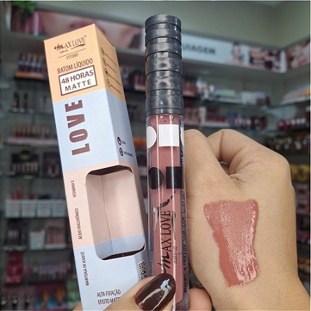 BATOM LÍQUIDO 48H MATTE COR 284 4ML MAX LOVE