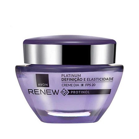 PLATINUM DEFINIÇÃO E ELASTICIDADE FPS20 DIA RENEW 50G AVON