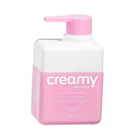 EMULSÃO DE LIMPEZA 180ML CREAMY