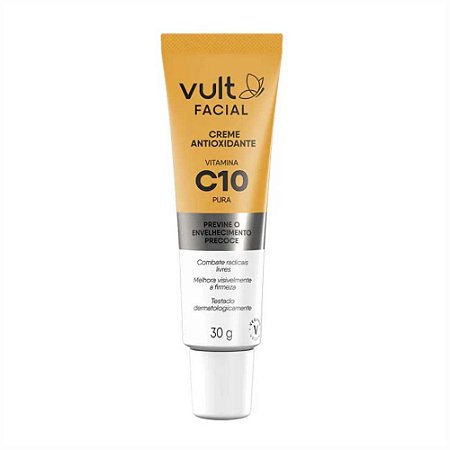CREME ANTIOXIDANTE VITAMINA C10 PURA 30G VULT
