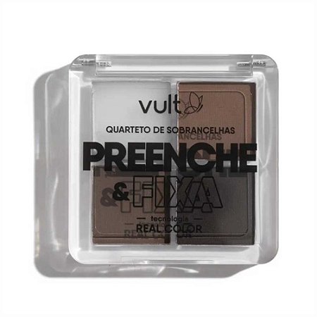 QUARTETO DE SOBRANCELHAS PREENCHE E FIXA VULT