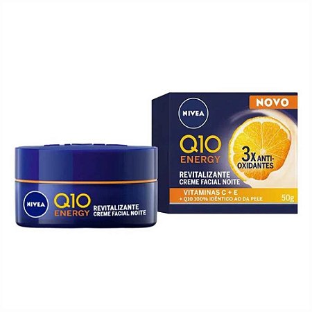CREME Q10 ENERGY ANTISSINAIS NOITE 50G NIVEA