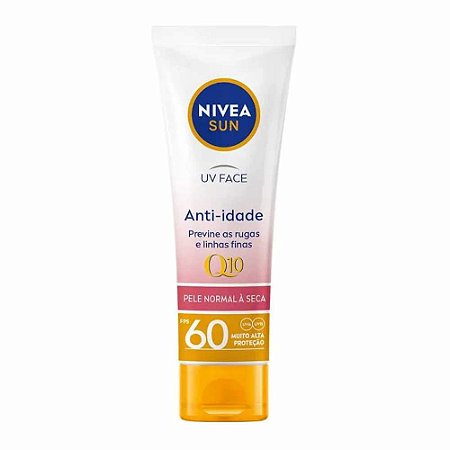 PROTETOR SOLAR Q10 ANTI IDADE FPS60 50ML NIVEA