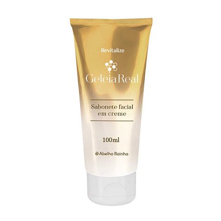 SABONETE FACIAL EM CREME GELEIA REAL 100ML ABELHA RAINHA