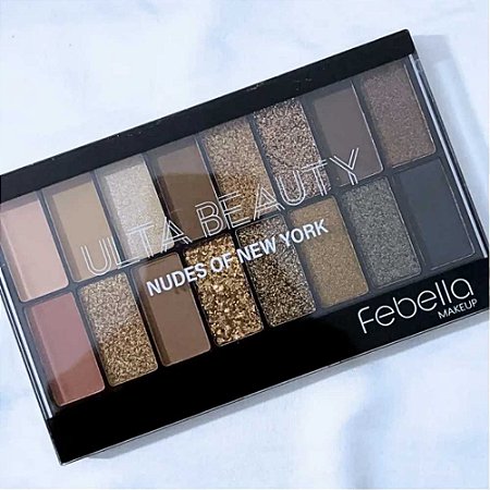 PALETA DE SOMBRAS ULTA BEAUTY NUDES OF NEW YORK PS030341 FEBELLA