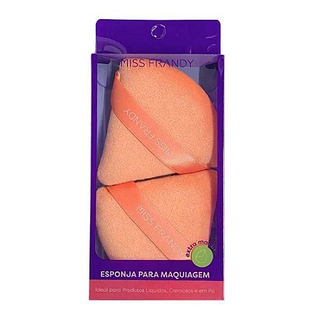 KIT COM 2 ESPONJAS PARA PÓ E24-0513 MISS FRANDY