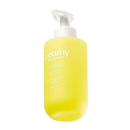LIMPADOR FACIAL GLICERINADO 200ML 2047 CREAMY