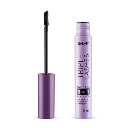 MÁSCARA PARA CÍLIOS TRIPLE LASHES 5 EM 1 BAUNY
