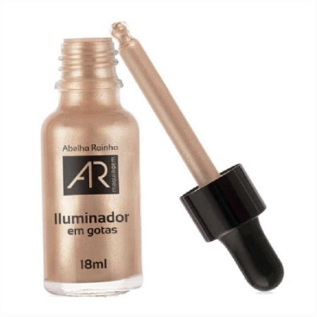 ILUMINADOR EM GOTAS DOURADO 18ML ABELHA RAINHA
