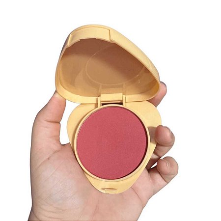BLUSH COMPACTO GLASS GB50 HB-6120-5 RUBY ROSE